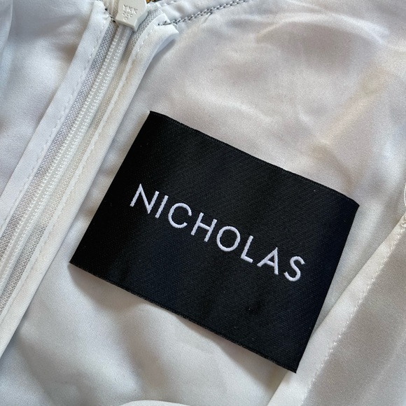 NEW - BHLDN Nicholas Siobhan Silk Floral Maxi Dress Size 4 - Picture 6 of 9